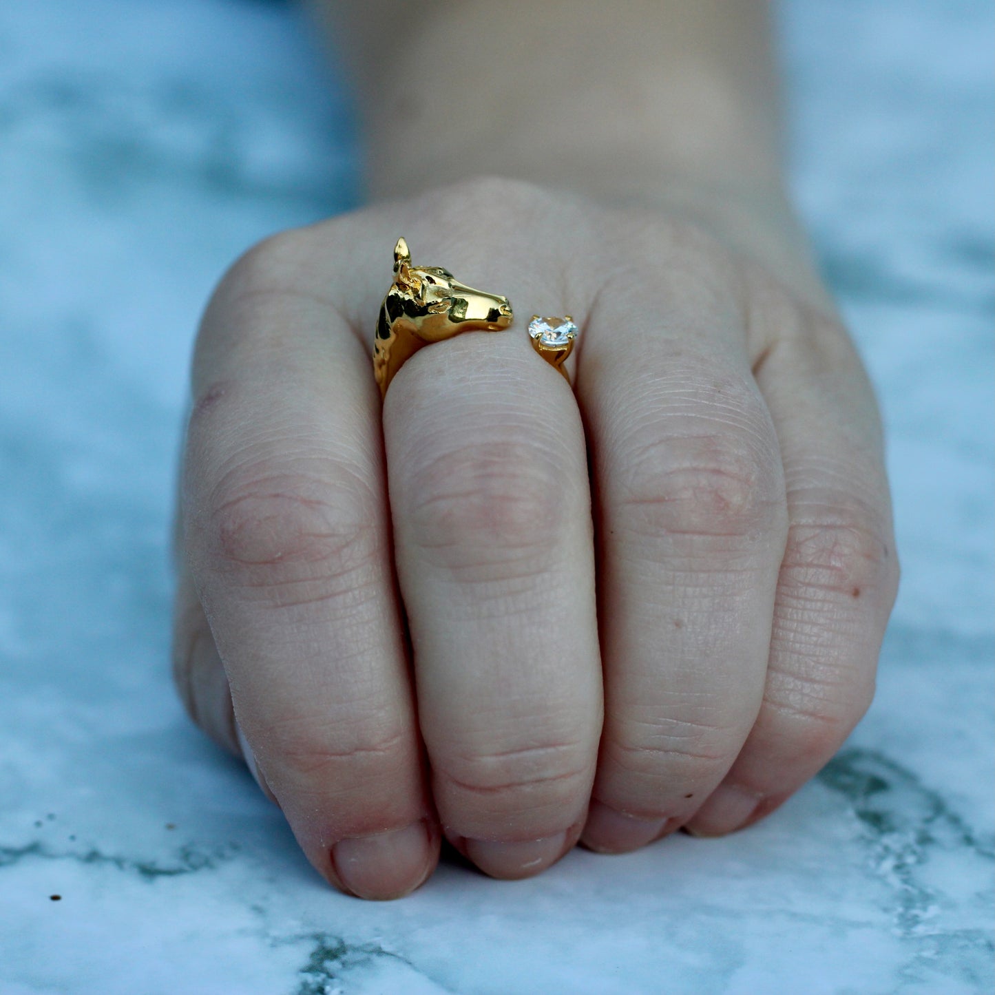Horse Ring Gold