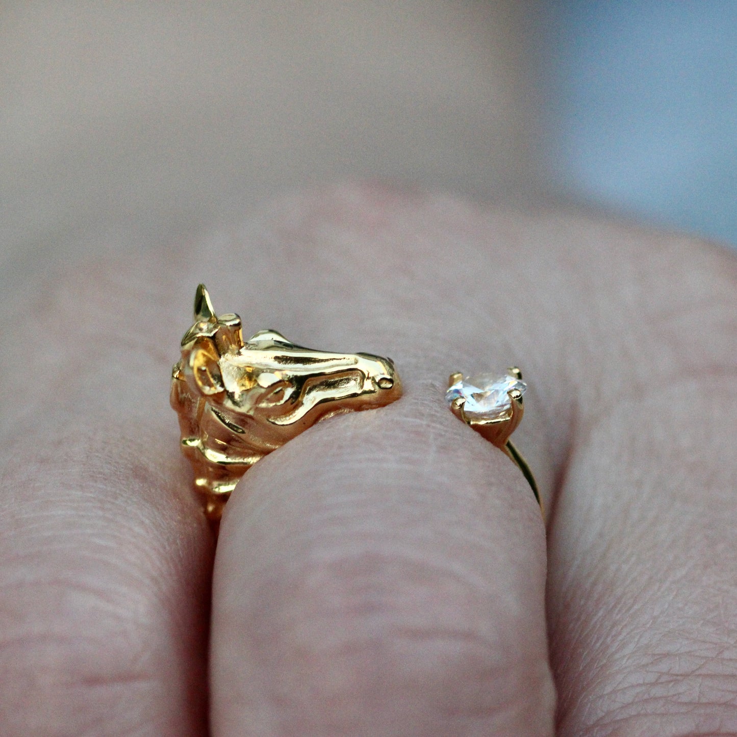 Zebra Ring Gold
