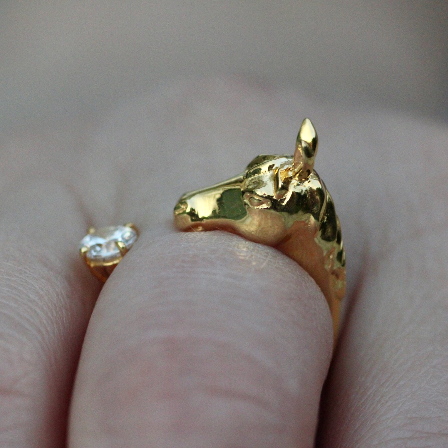 Horse Ring Gold