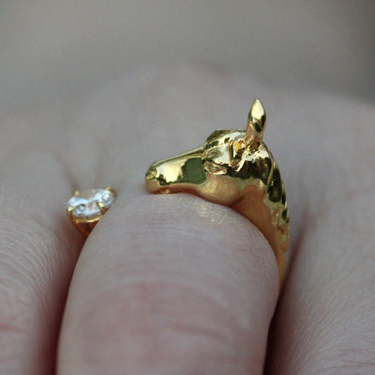 Horse Ring Gold