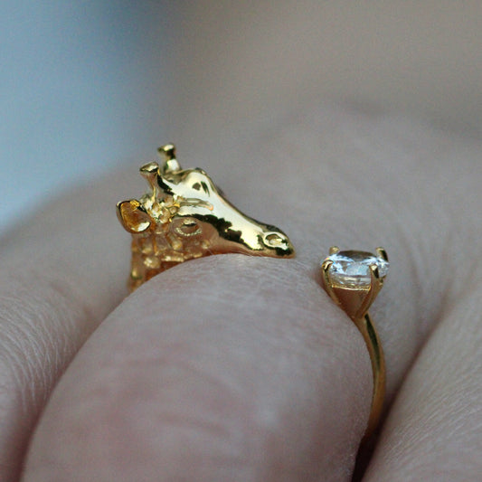 Giraffe Ring Gold
