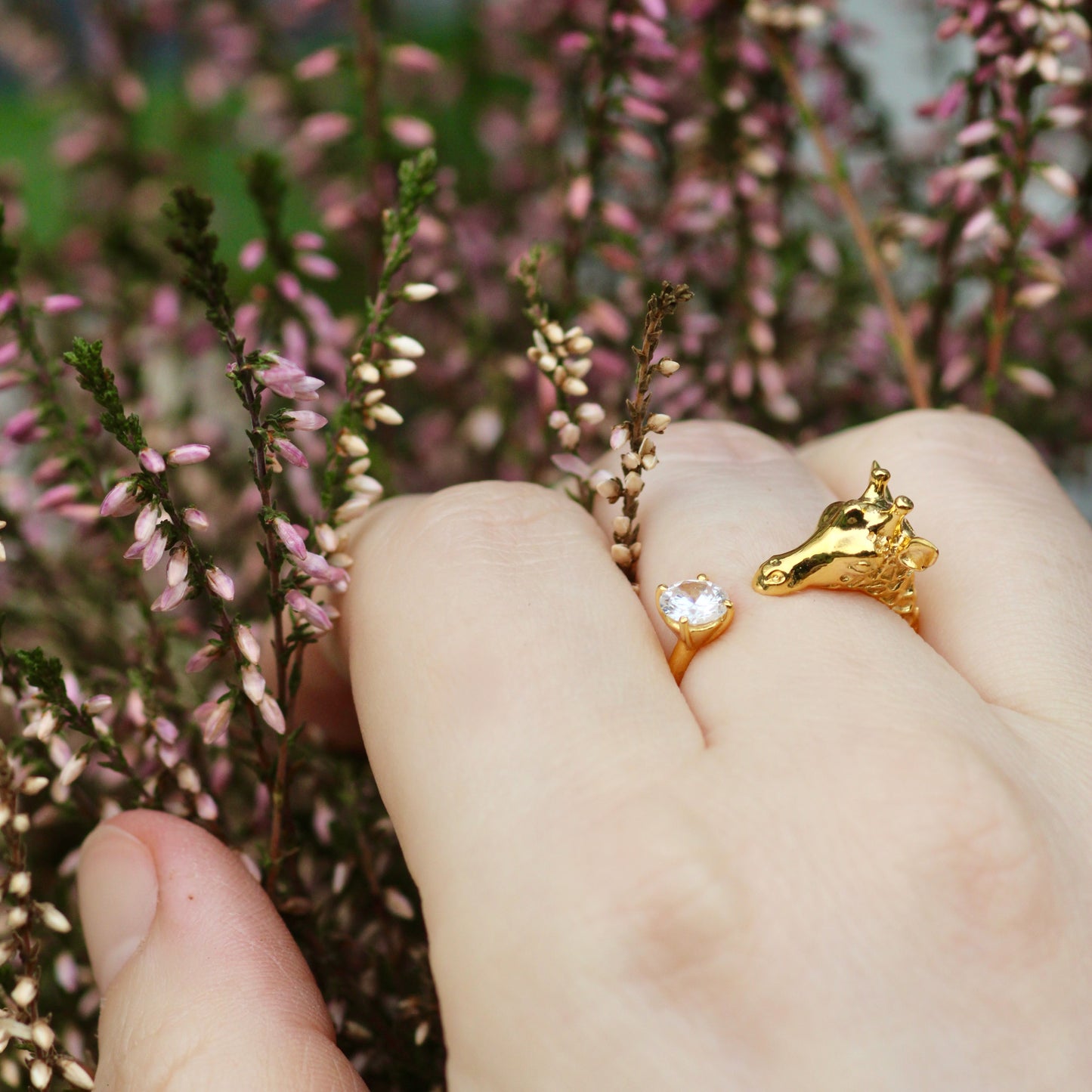 Giraffe Ring Gold