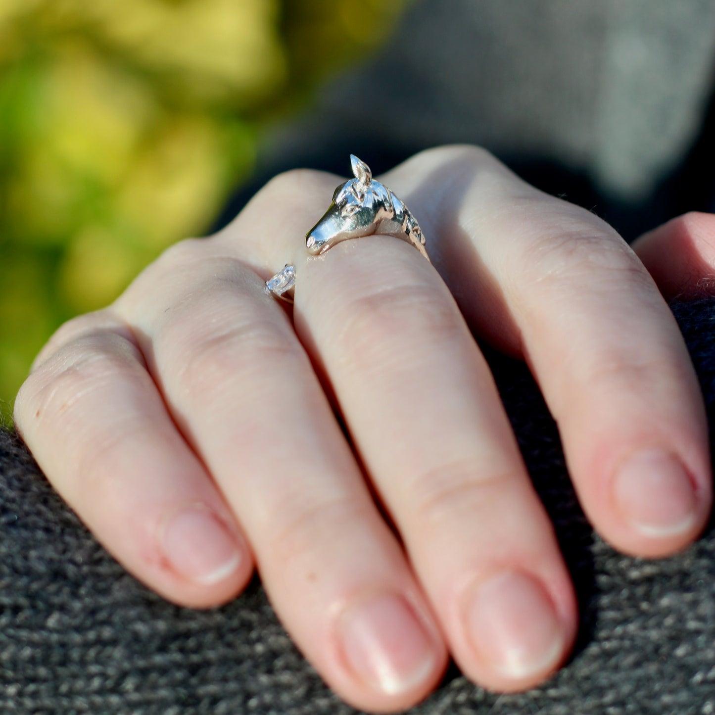 Horse Ring Silver