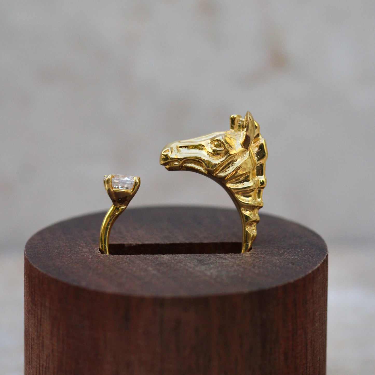 Zebra Ring Gold