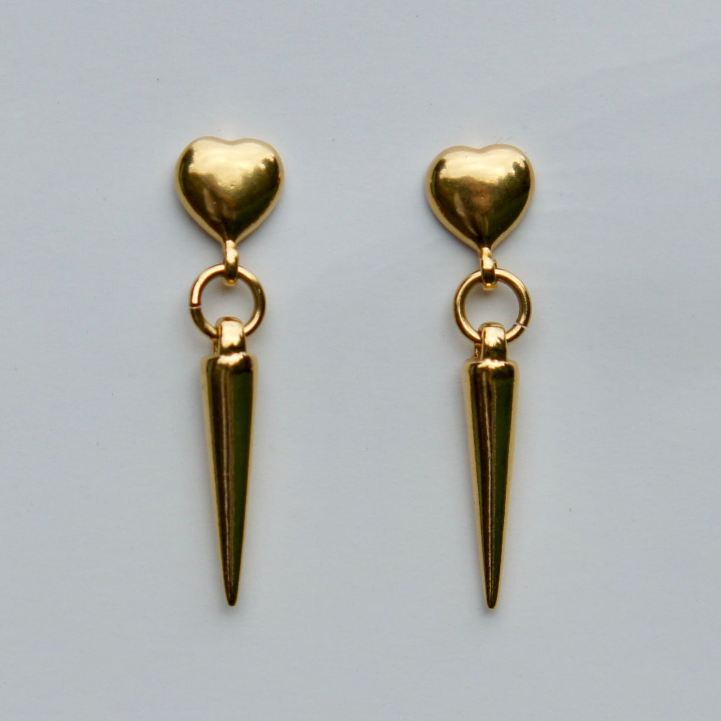 Spiky Heart Earrings