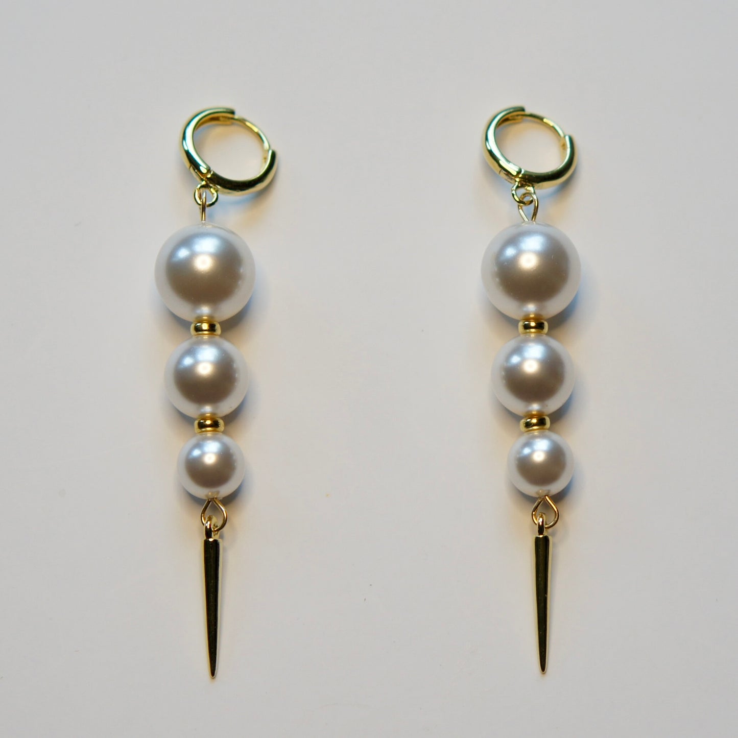 Spiky Pearl Earrings