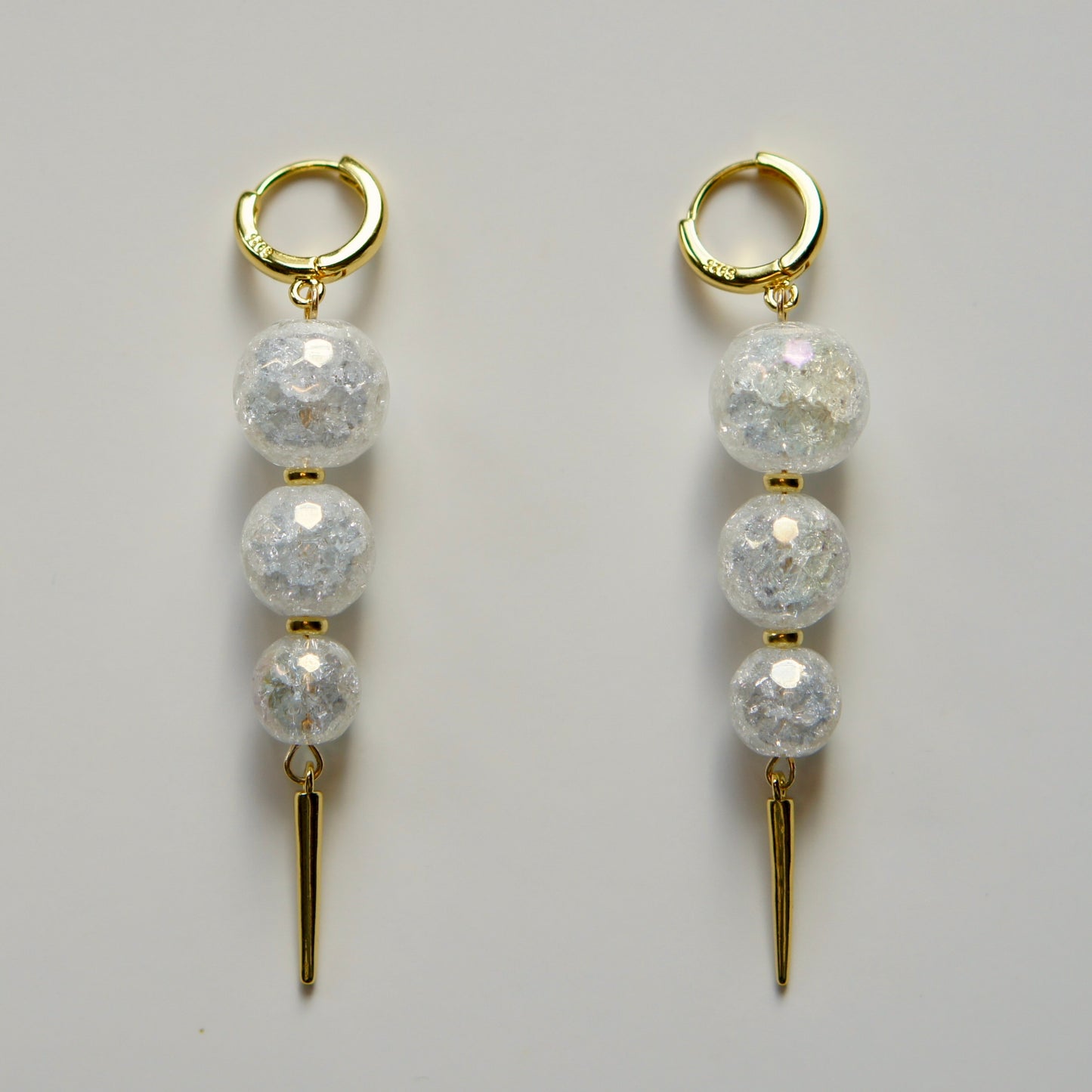 Spiky Iced Earrings