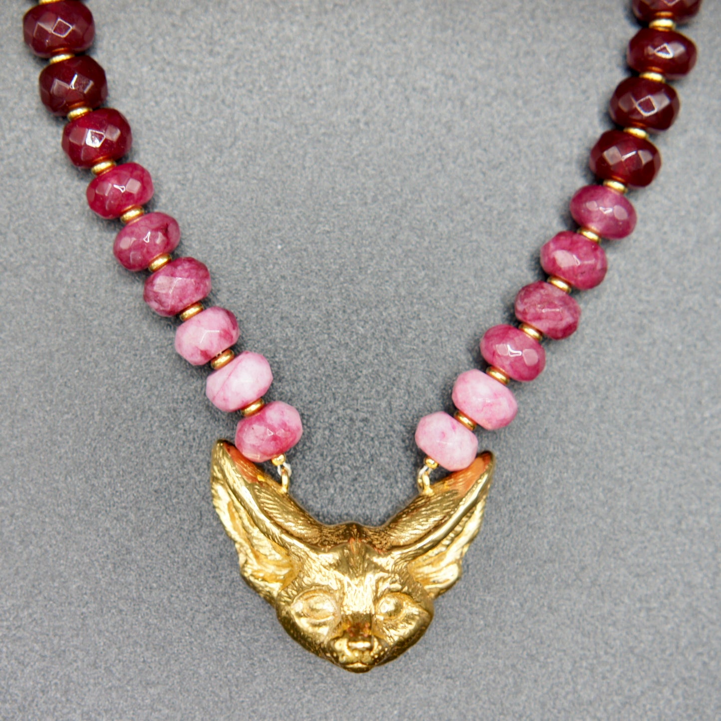 Fennec Fox Ombre Necklace